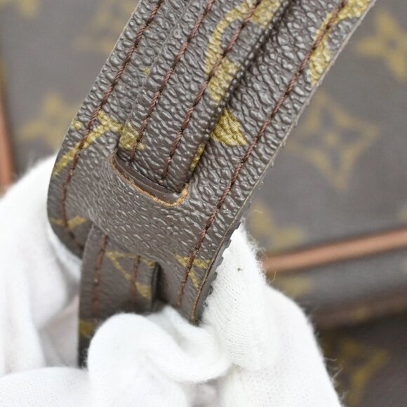 LOUIS VUITTON Mini Amazon Shoulder Bag Monogram Leather Brown - Picture 8 of 16